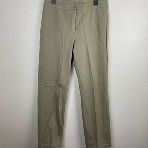 Multiples Khaki Slack Pants Size 10 EUC